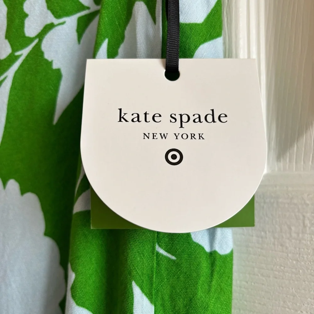NWT Kate Spade x Target Green Floral Skirt - Picture 5 of 10
